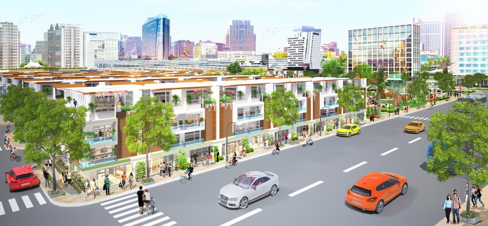 vị trí Eco Town Long Thành