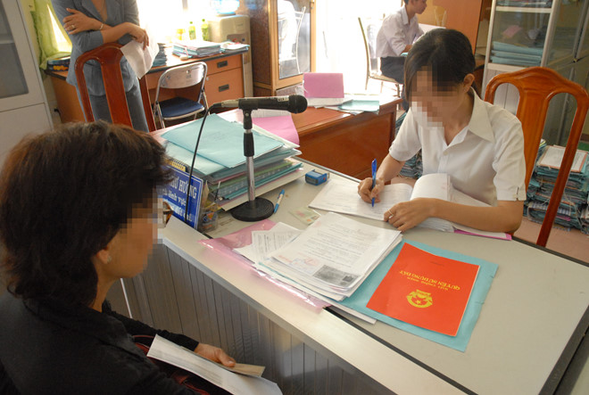 dịch vụ l&agrave;m giả sổ đỏ