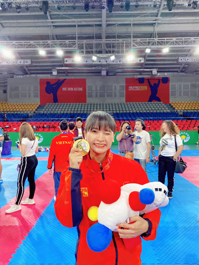 Nghị lực thép của nhà vô địch thế giới Taekwondo Nguyễn Thị Lệ Kim