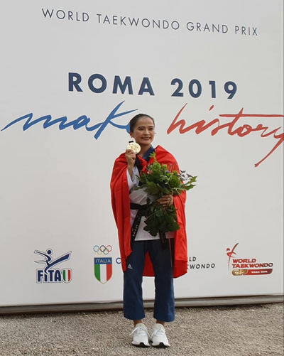Nghị lực thép của nhà vô địch thế giới Taekwondo Nguyễn Thị Lệ Kim