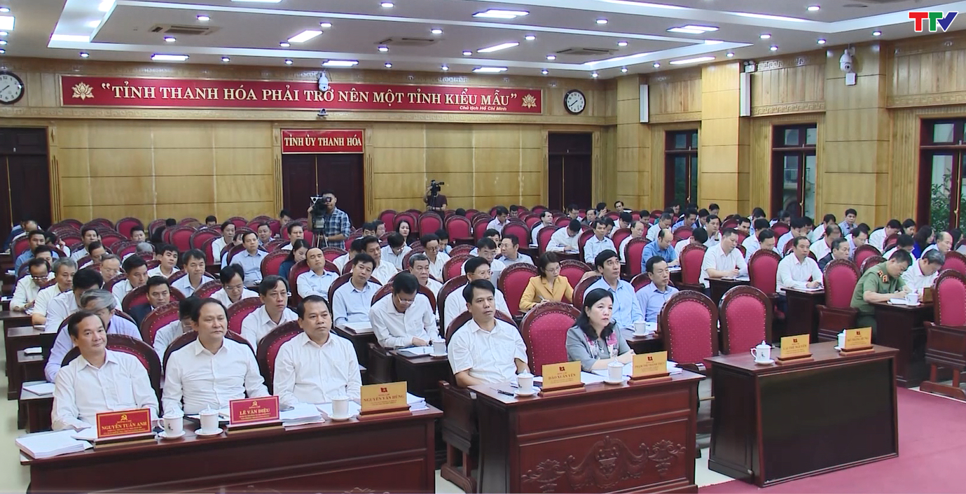 Hội nghị lần thứ 17 Ban Chấp hành Đảng bộ tỉnh Thanh Hóa khóa XIX - Ảnh 2.