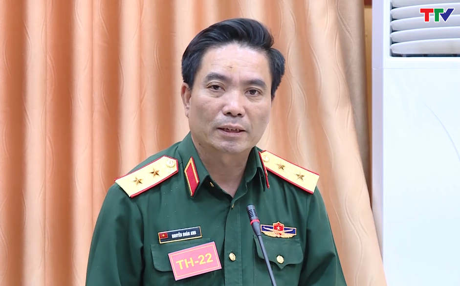 Diễn tập khu vực phòng thủ tỉnh Thanh Hóa năm 2022 - Ảnh 4.