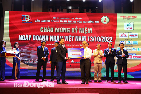 CLB Doanh nhân Thanh Hóa tại Đồng Nai kỷ niệm Ngày doanh nhân Việt Nam - Ảnh 1.