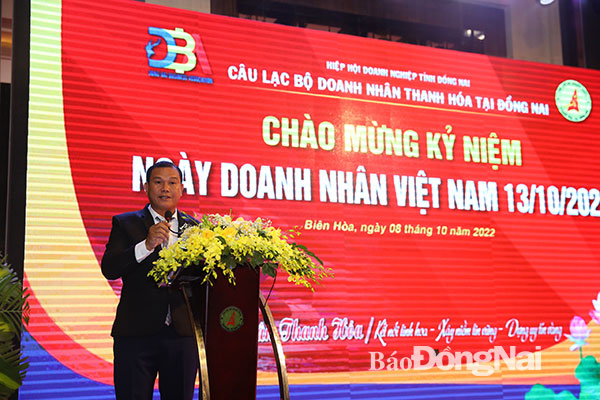 CLB Doanh nhân Thanh Hóa tại Đồng Nai kỷ niệm Ngày doanh nhân Việt Nam - Ảnh 3.