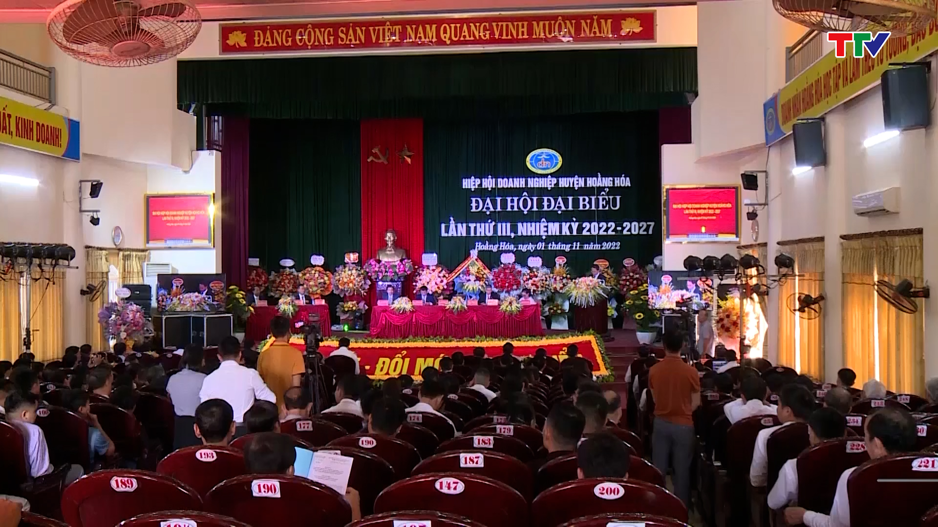 Đại hội Hiệp hội doanh nghiệp huyện Hoằng Hoá lần thứ III, nhiệm kỳ 2022 - 2027 - Ảnh 2.