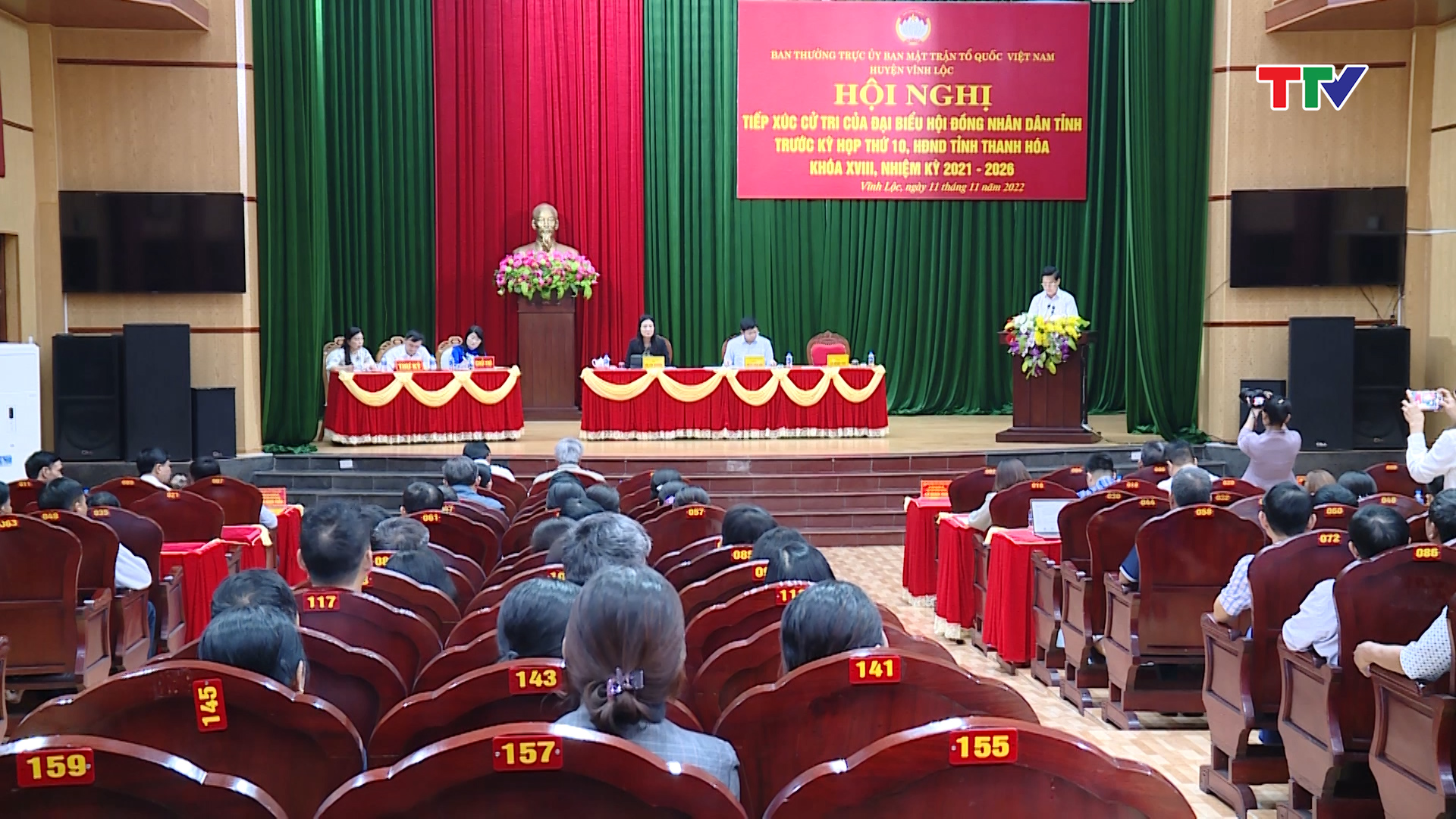 Đại biểu Hội đồng Nhân dân  tỉnh tiếp xúc cử tri huyện Vĩnh Lộc - Ảnh 1.