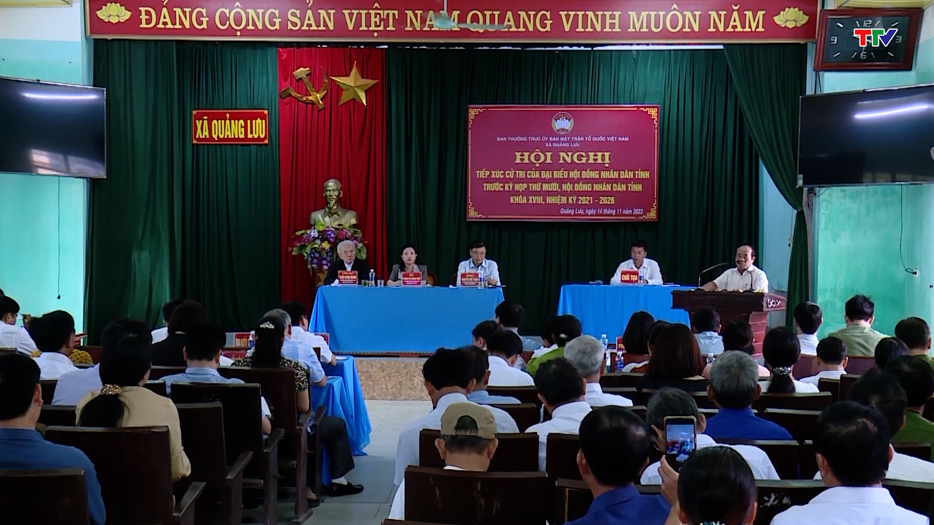 Đại biểu HĐND tỉnh tiếp xúc cử tri tại huyện Quảng Xương - Ảnh 2.