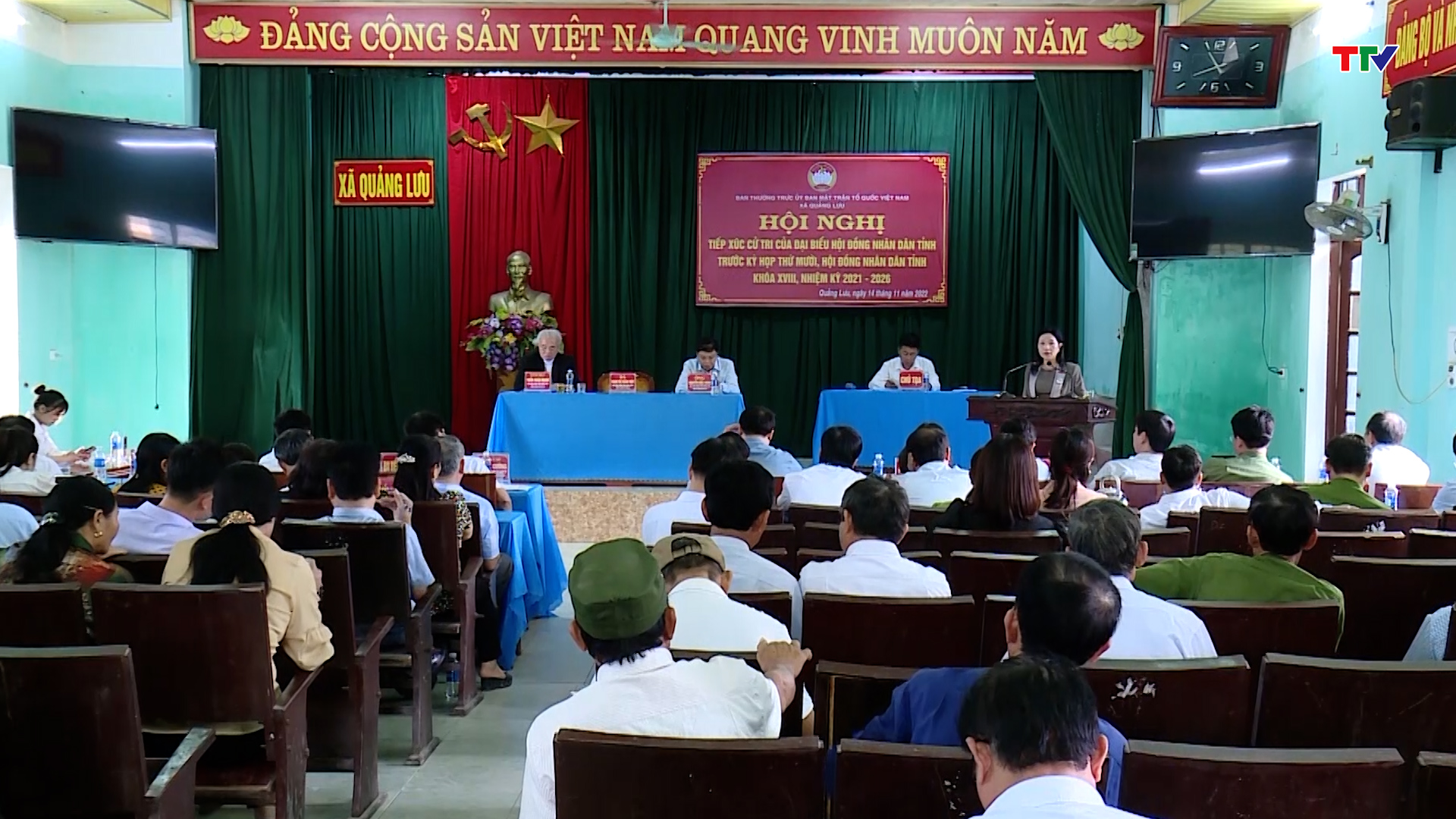 Đại biểu HĐND tỉnh tiếp xúc cử tri tại huyện Quảng Xương - Ảnh 4.