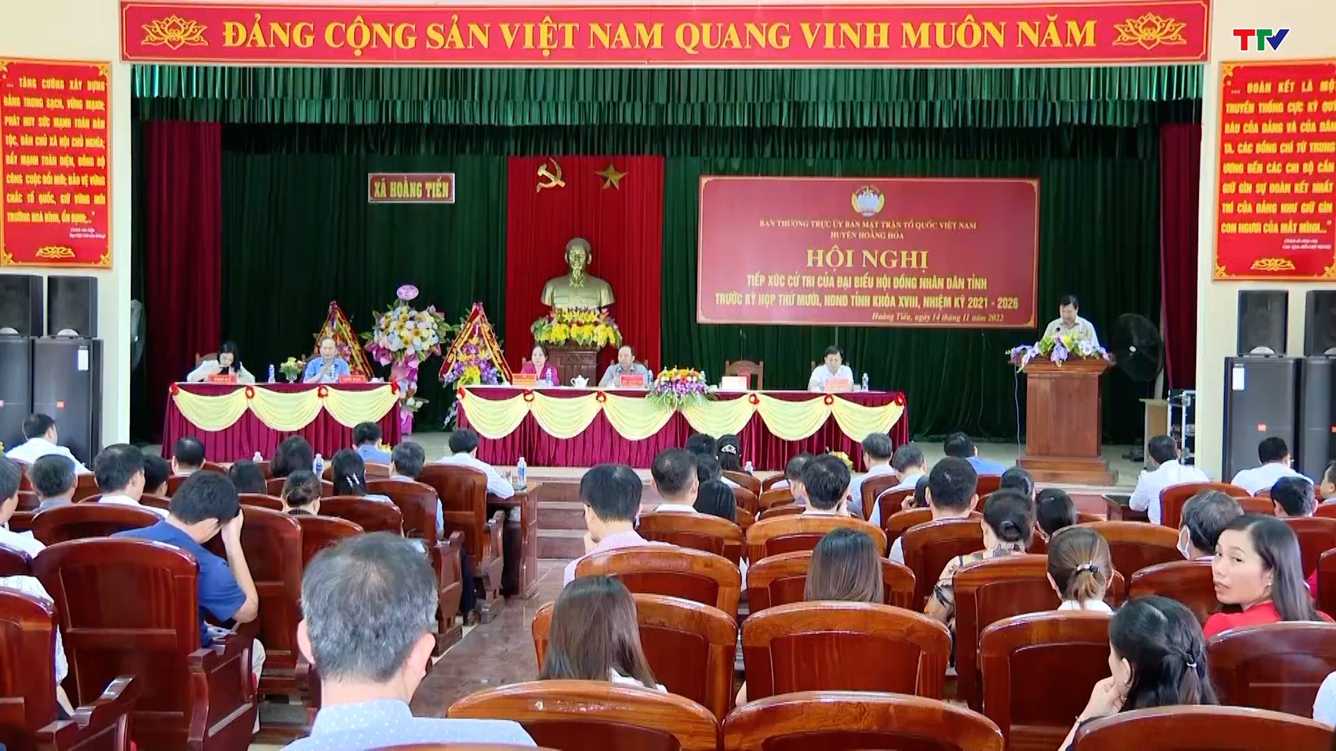 Đại biểu HĐND tỉnh tiếp xúc cử tri huyện Hoằng Hóa - Ảnh 2.