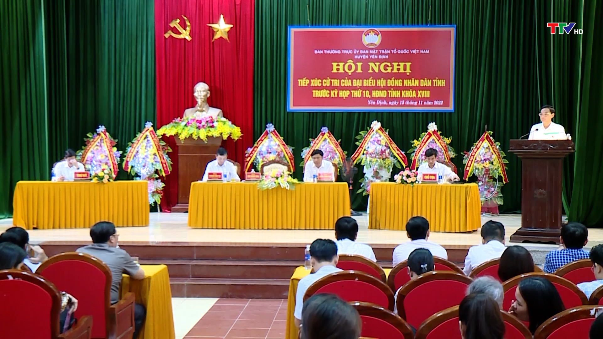 Tổ bầu cử Hội đồng Nhân dân tỉnh số 15  tiếp xúc cử tri huyện Yên Định - Ảnh 2.