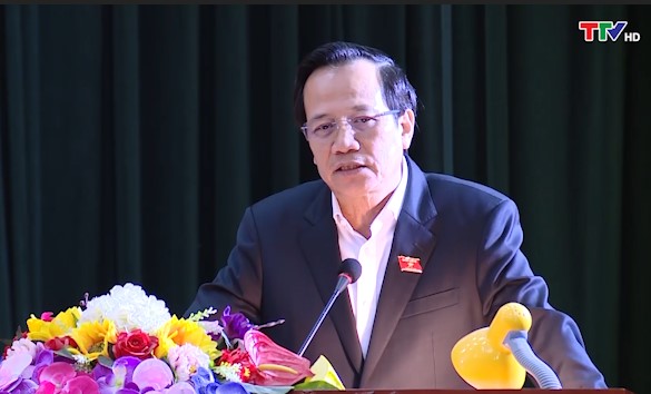 Đại biểu Quốc hội tiếp xúc cử tri huyện Yên Định và Vĩnh Lộc - Ảnh 2.