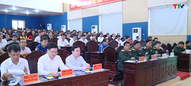 Đại tướng Lương Cường và các Đại biểu Quốc hội tỉnh Thanh Hóa tiếp xúc cử tri huyện Ngọc Lặc và Cẩm Thủy - Ảnh 2.