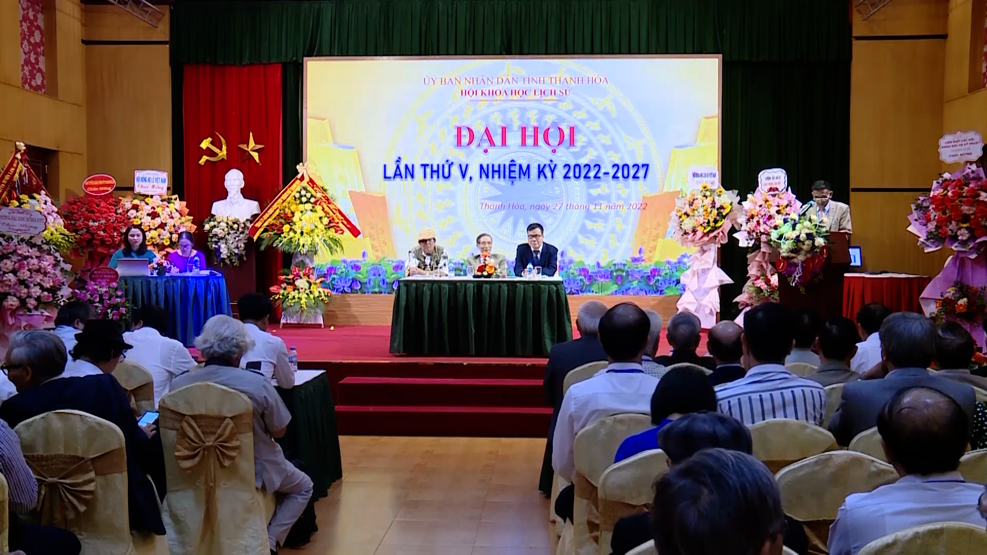 Đại hội Hội Khoa học lịch sử Thanh Hoá lần thứ V nhiệm kỳ 2022-2027  - Ảnh 2.