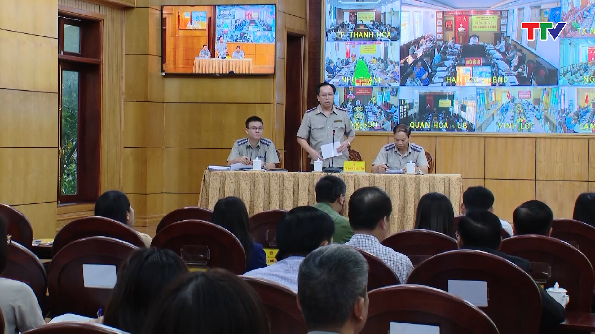 Phiên giải trình về việc thi hành án dân sự trên địa bàn tỉnh Thanh Hoá - Ảnh 4.