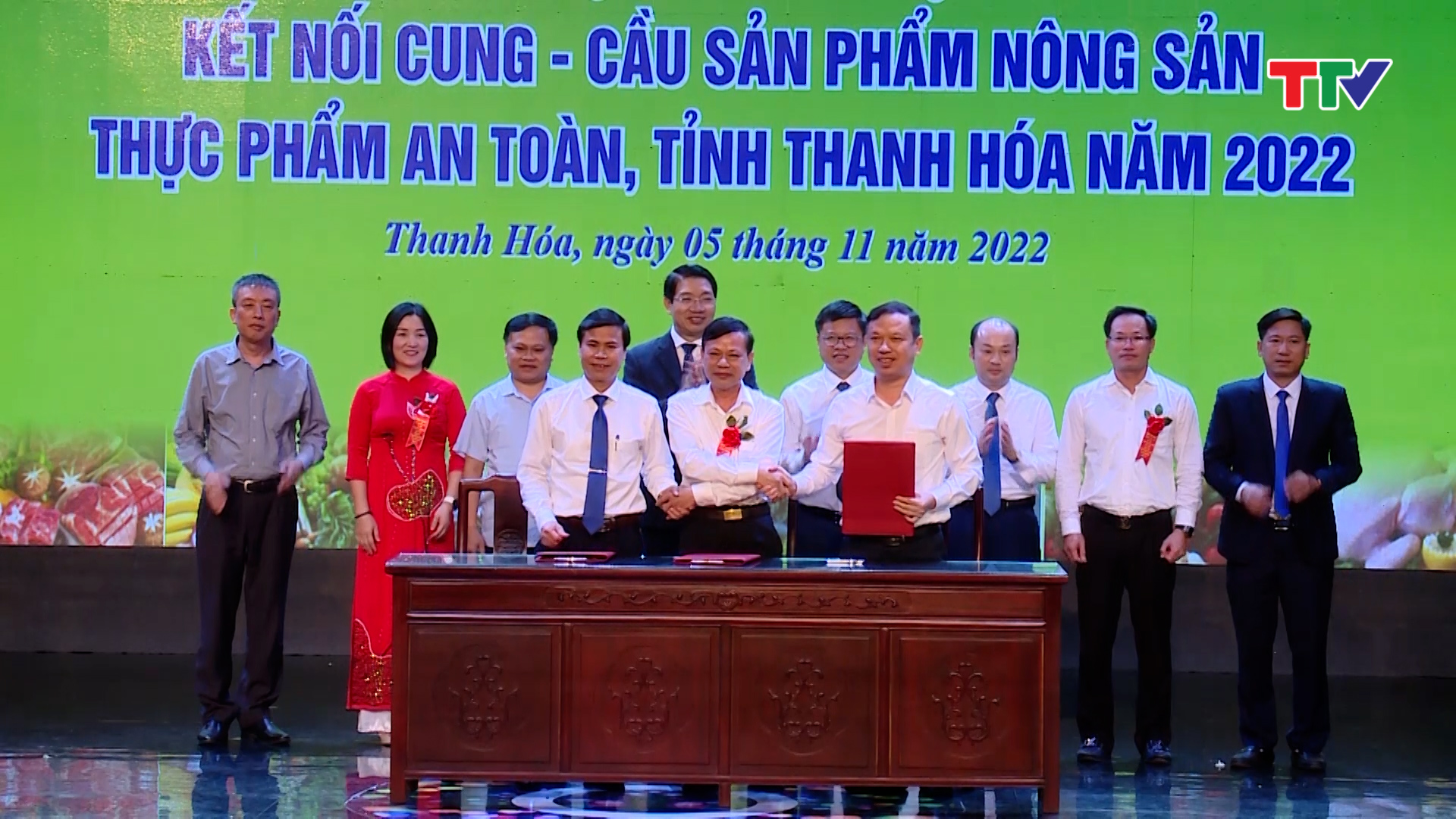Hội nghị kết nối cung - cầu sản phẩm nông sản, thực phẩm an toàn tỉnh Thanh Hóa - Ảnh 3.