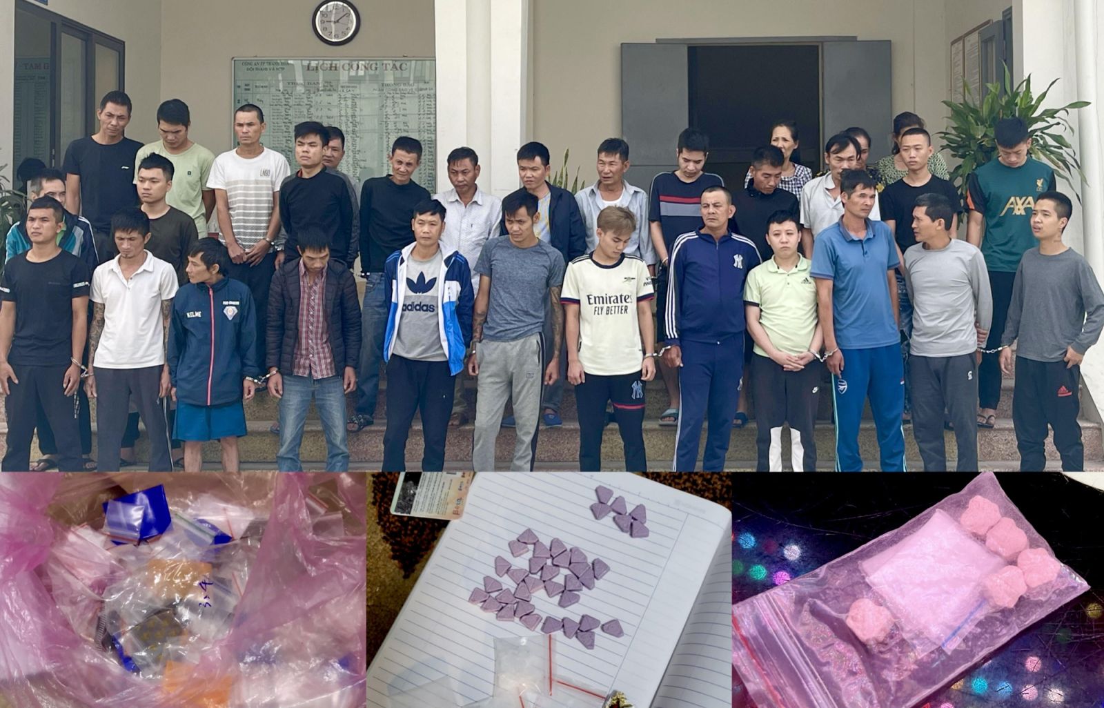 Công an thành phố Thanh Hoá: Đồng loạt triệt xoá 38 điểm mua bán trái phép chất ma túy - Ảnh 1.