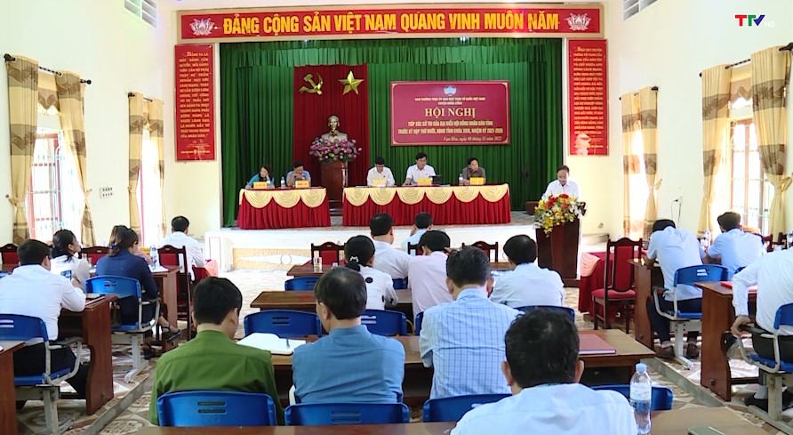 Đại biểu HĐND tỉnh tiếp xúc cử tri huyện Nông Cống - Ảnh 1.