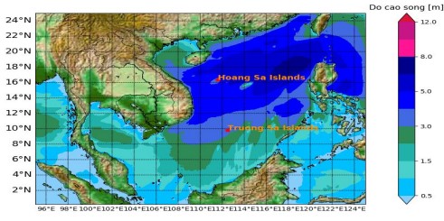Cảnh báo sóng lớn trên vùng biển Thanh Hoá ngày 2/12 - Ảnh 1.