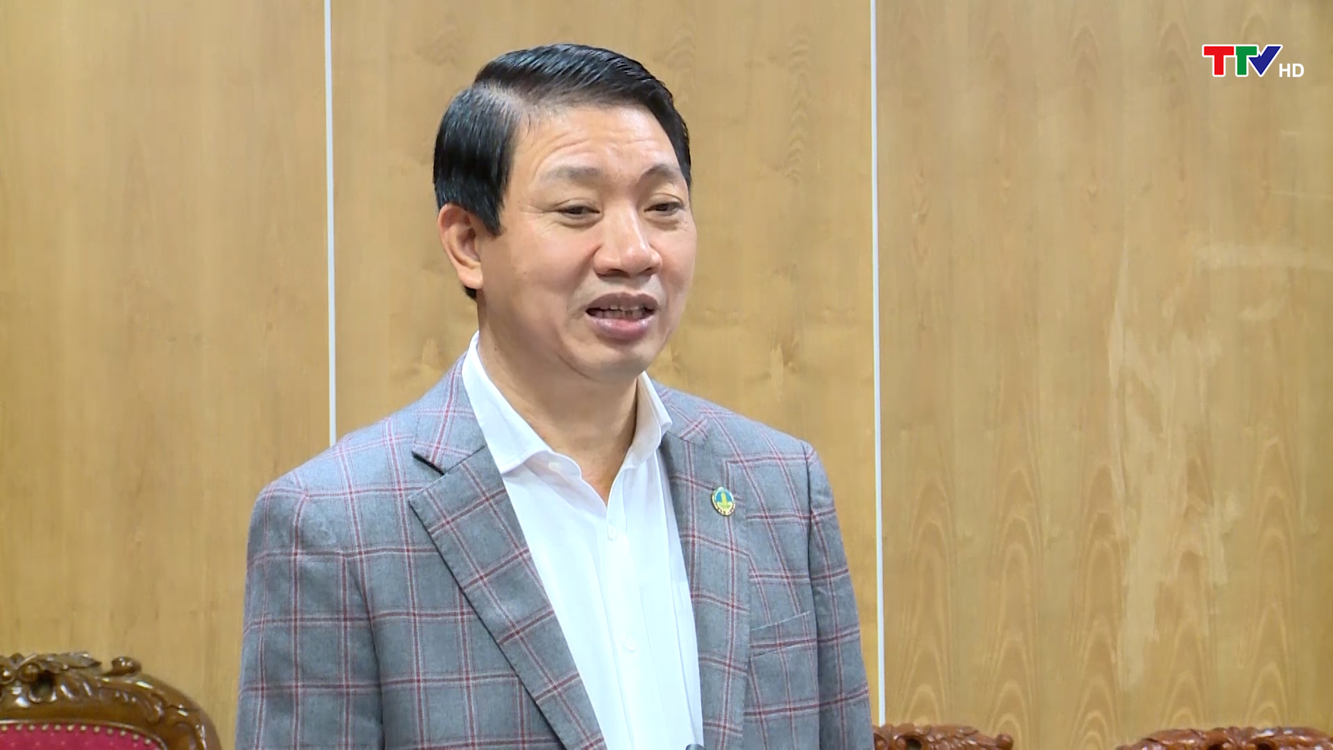 Phó Chủ tịch UBND tỉnh Lê Đức Giang làm việc với Đoàn thiết kế dự án IFAD - Ảnh 3.