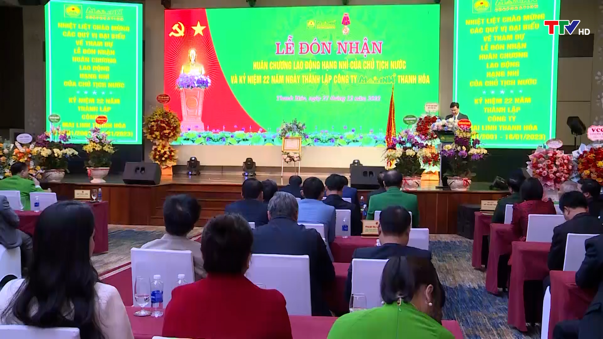 Công ty TNHH Mai Linh Thanh Hoá đón nhận Huân chương Lao động hạng Nhì - Ảnh 2.