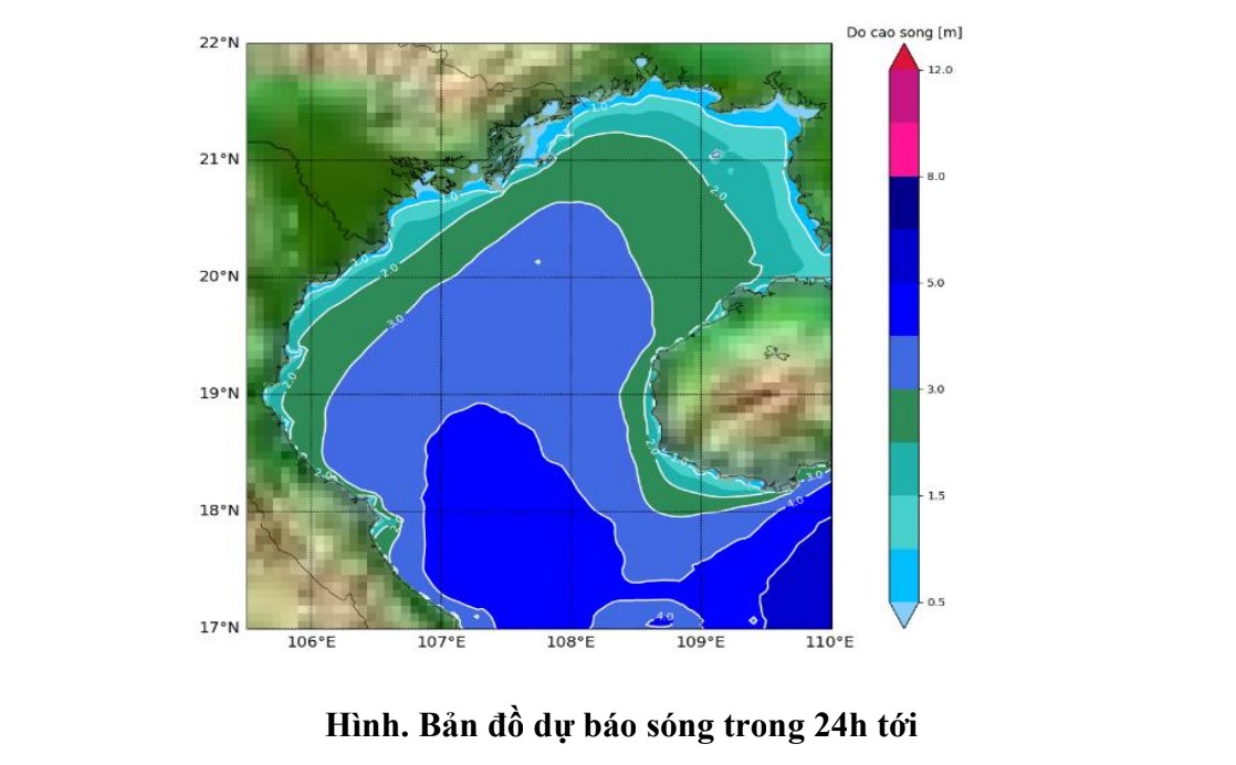 Dự báo sóng lớn trên vùng biển Thanh Hóa ngày 4/12 - Ảnh 1.