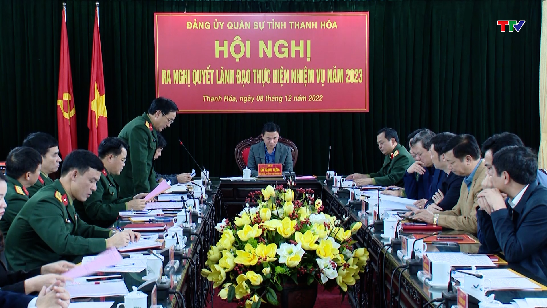 Đảng ủy Quân sự tỉnh ra Nghị quyết lãnh đạo thực hiện nhiệm vụ năm 2023 - Ảnh 2.
