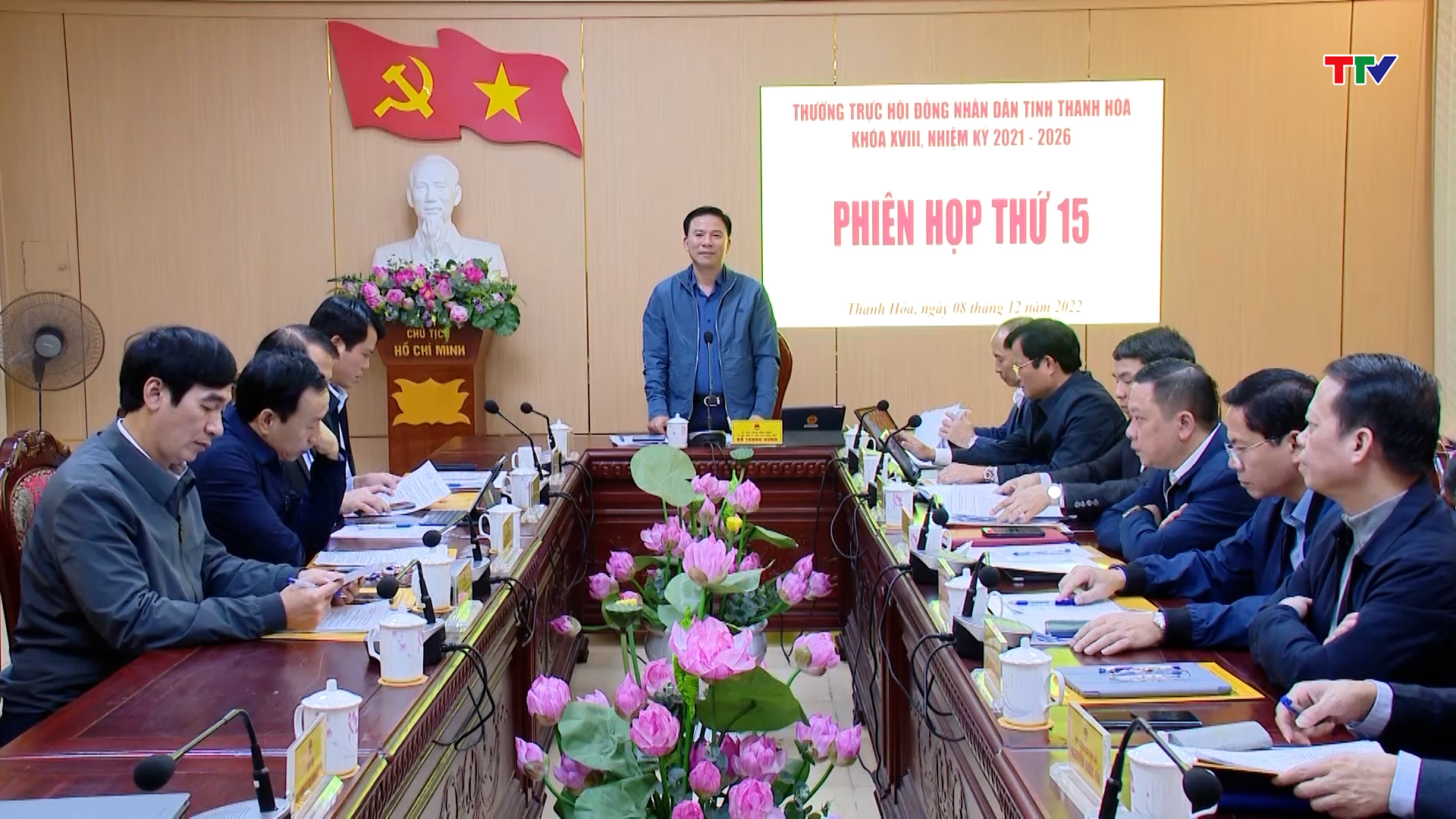 Phiên họp thứ 15 Thường trực HĐND tỉnh Thanh Hóa khóa XVIII - Ảnh 2.