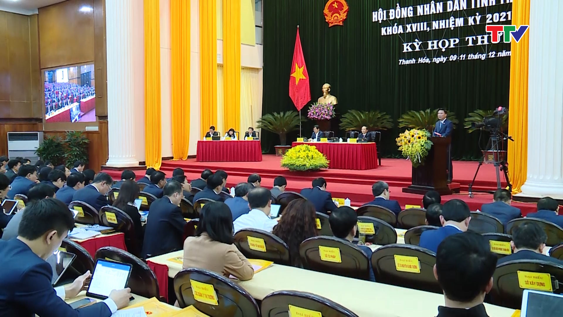 Khai mạc trọng thể Kỳ họp thứ 11, Hội đồng Nhân dân tỉnh Thanh Hóa khóa XVIII - Ảnh 6.