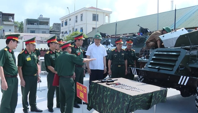 Chấm thi Kỹ thuật Tăng Thiết giáp toàn quân tại Bộ Chỉ huy Quân sự tỉnh Thanh Hóa - Ảnh 1.