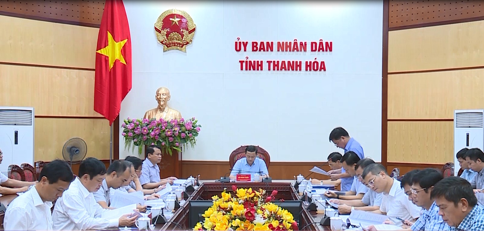 Hội nghị Ban Chỉ đạo xây dựng Đề án sáp nhập huyện Đông Sơn vào thành phố Thanh Hóa  - Ảnh 2.