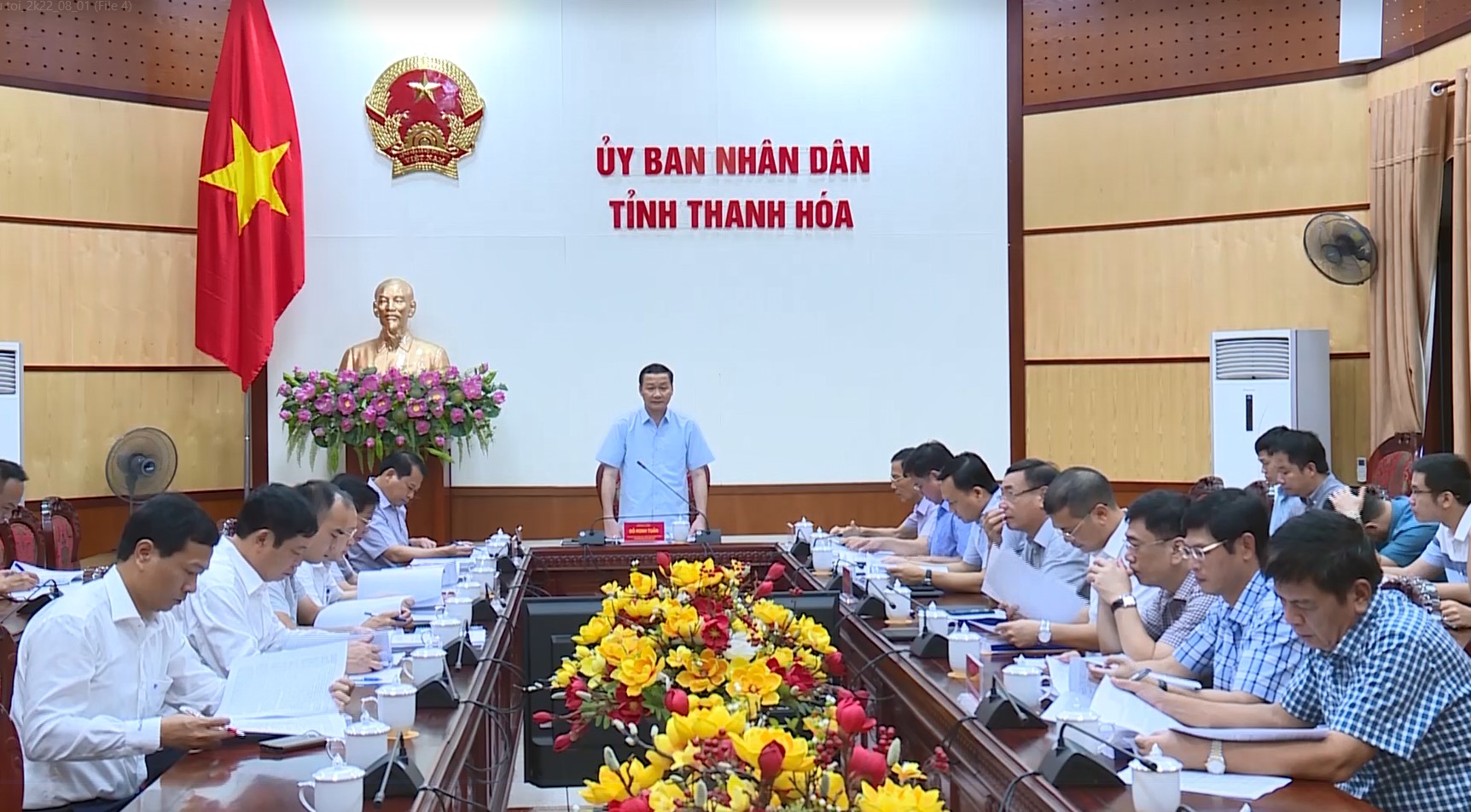 Hội nghị Ban Chỉ đạo xây dựng Đề án sáp nhập huyện Đông Sơn vào thành phố Thanh Hóa  - Ảnh 4.