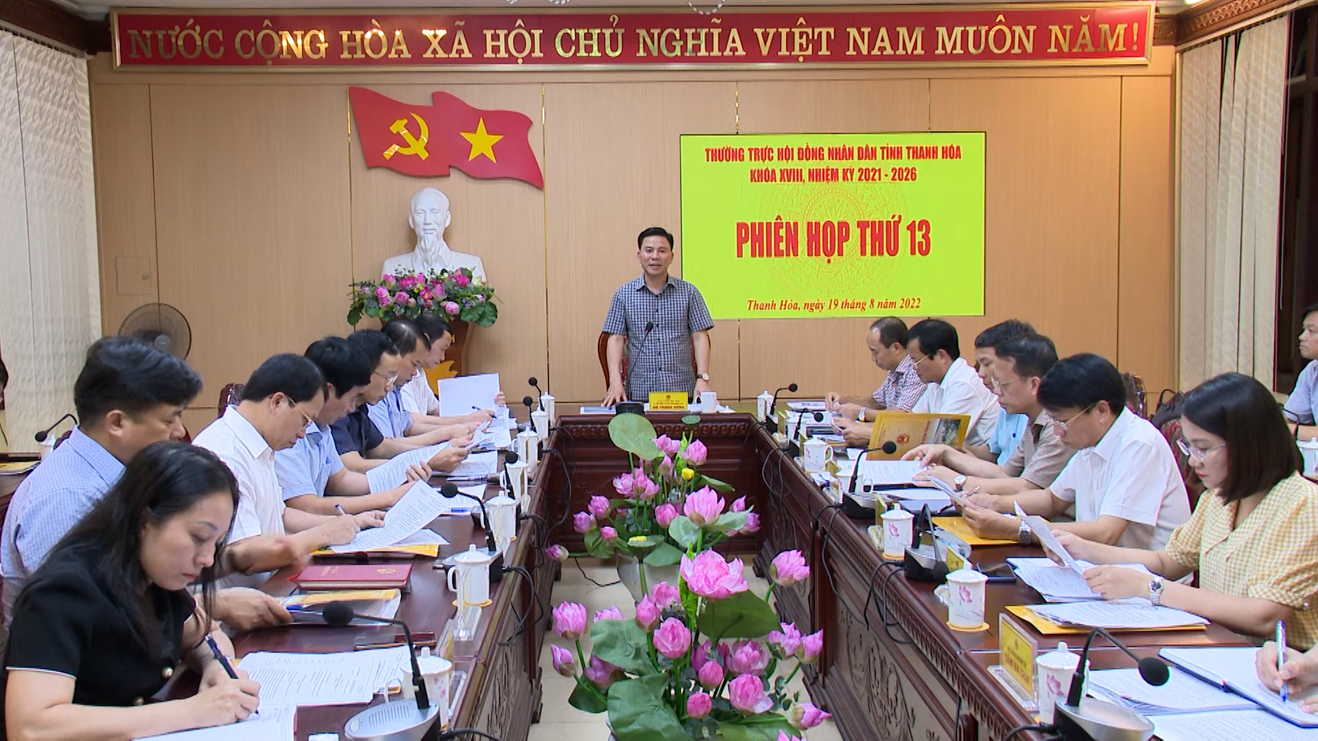 Phiên họp thứ 13 Thường trực HĐND tỉnh Thanh Hóa khóa XVIII - Ảnh 2.