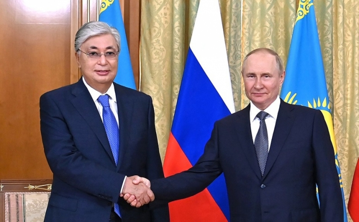 Nga và Kazakhstan tiếp tục phát triển mối quan hệ đối tác chiến lược - Ảnh 1. Nga và Kazakhstan tiếp tục phát triển mối quan hệ đối tác chiến lược - Ảnh 1.