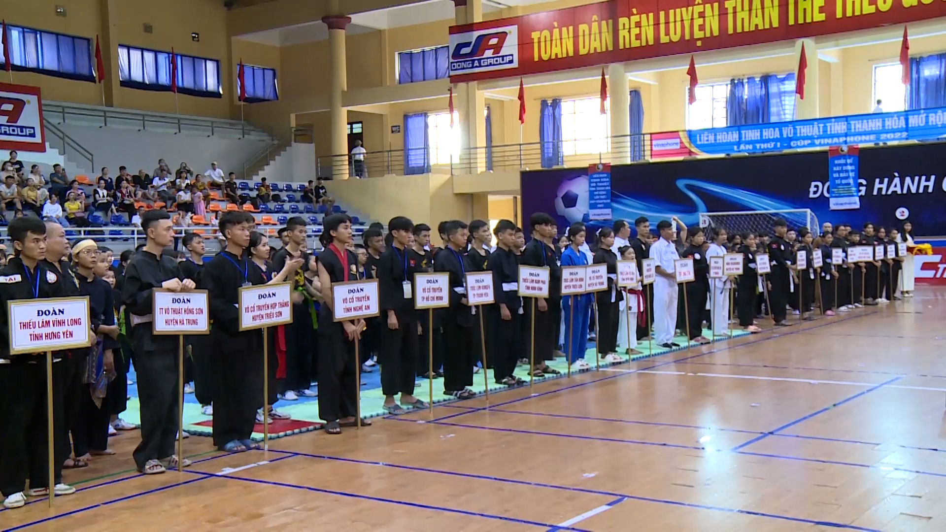 Liên hoan tinh hoa võ thuật tỉnh Thanh Hóa mở rộng lần 1 - Cup Vinaphone năm 2022 - Ảnh 3.