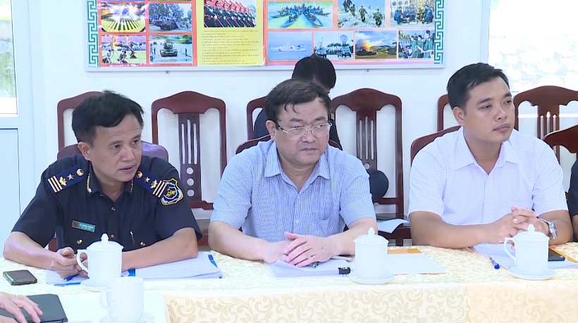 Đoàn công tác của Bộ Quốc phòng khảo sát cửa khẩu, lối mở tại tỉnh Thanh Hóa - Ảnh 2.