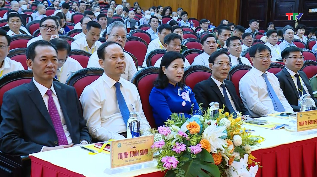 Đại hội đại biểu Giáo hội Phật giáo tỉnh Thanh Hóa lần thứ VIII, nhiệm kỳ 2022-2027 - Ảnh 3.