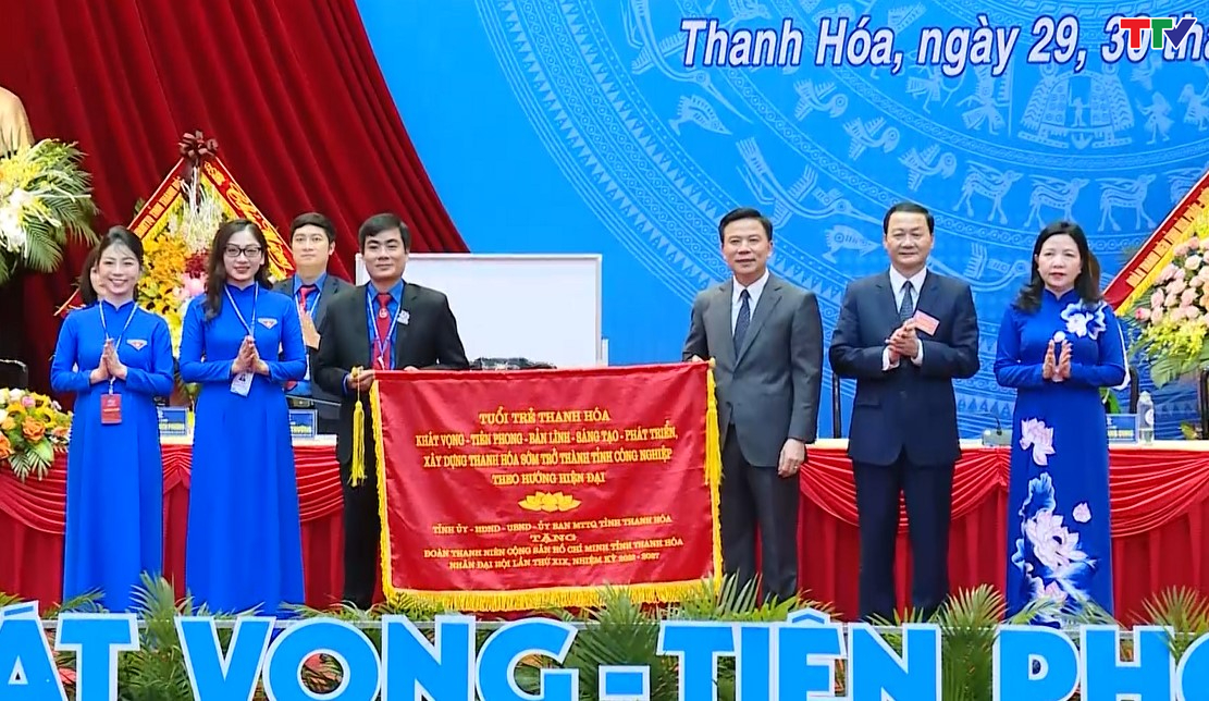Đại hội đại biểu Đoàn TNCS Hồ Chí Minh tỉnh Thanh Hóa lần thứ XIX, nhiệm kỳ 2022 - 2027 - Ảnh 5.