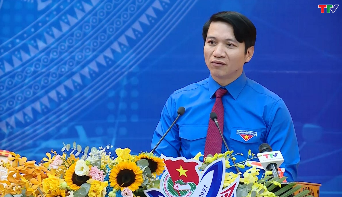 Đại hội đại biểu Đoàn TNCS Hồ Chí Minh tỉnh Thanh Hóa lần thứ XIX, nhiệm kỳ 2022 - 2027 - Ảnh 6.