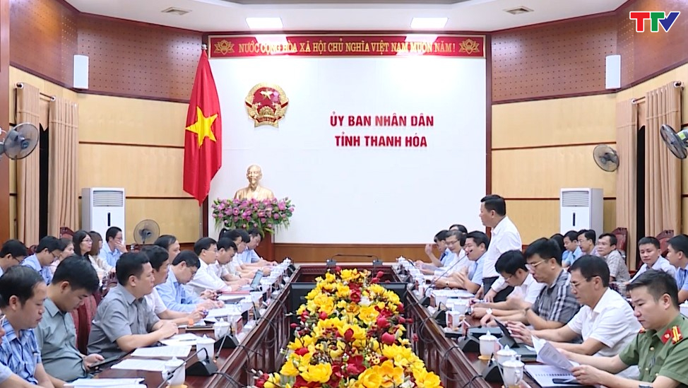 UBND tỉnh làm việc với Đoàn công tác của UBND tỉnh Tuyên Quang - Ảnh 1.