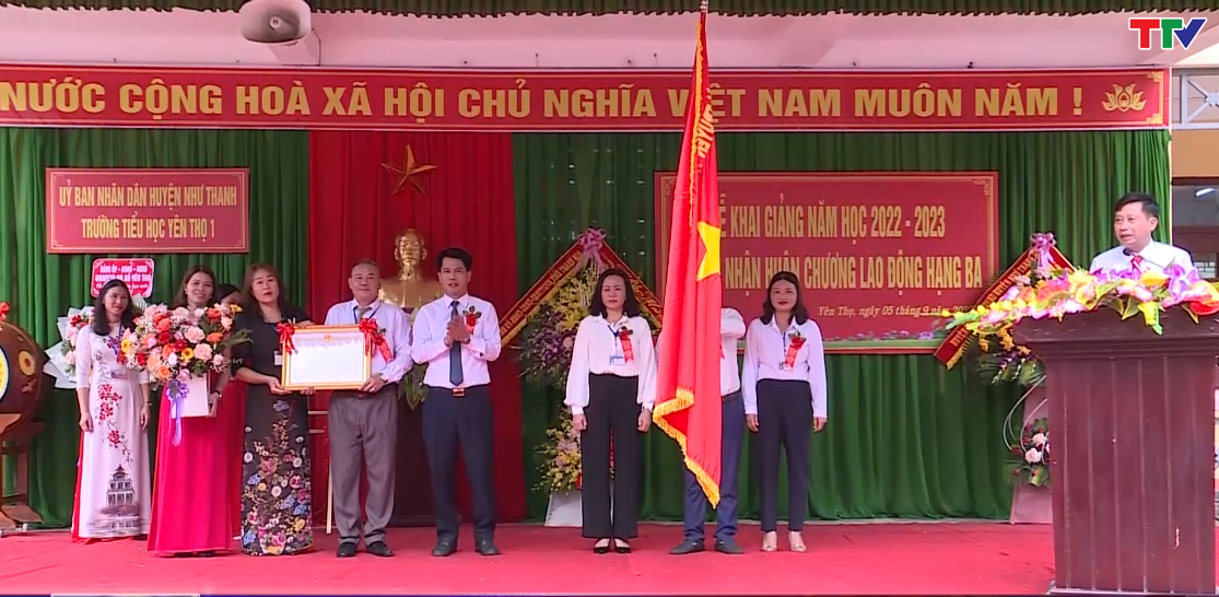 Trường Tiểu học Yên Thọ 1, huyện Như Thanh khai giảng năm học mới - Ảnh 5. Trường Tiểu học Yên Thọ 1, huyện Như Thanh khai giảng năm học mới - Ảnh 5.
