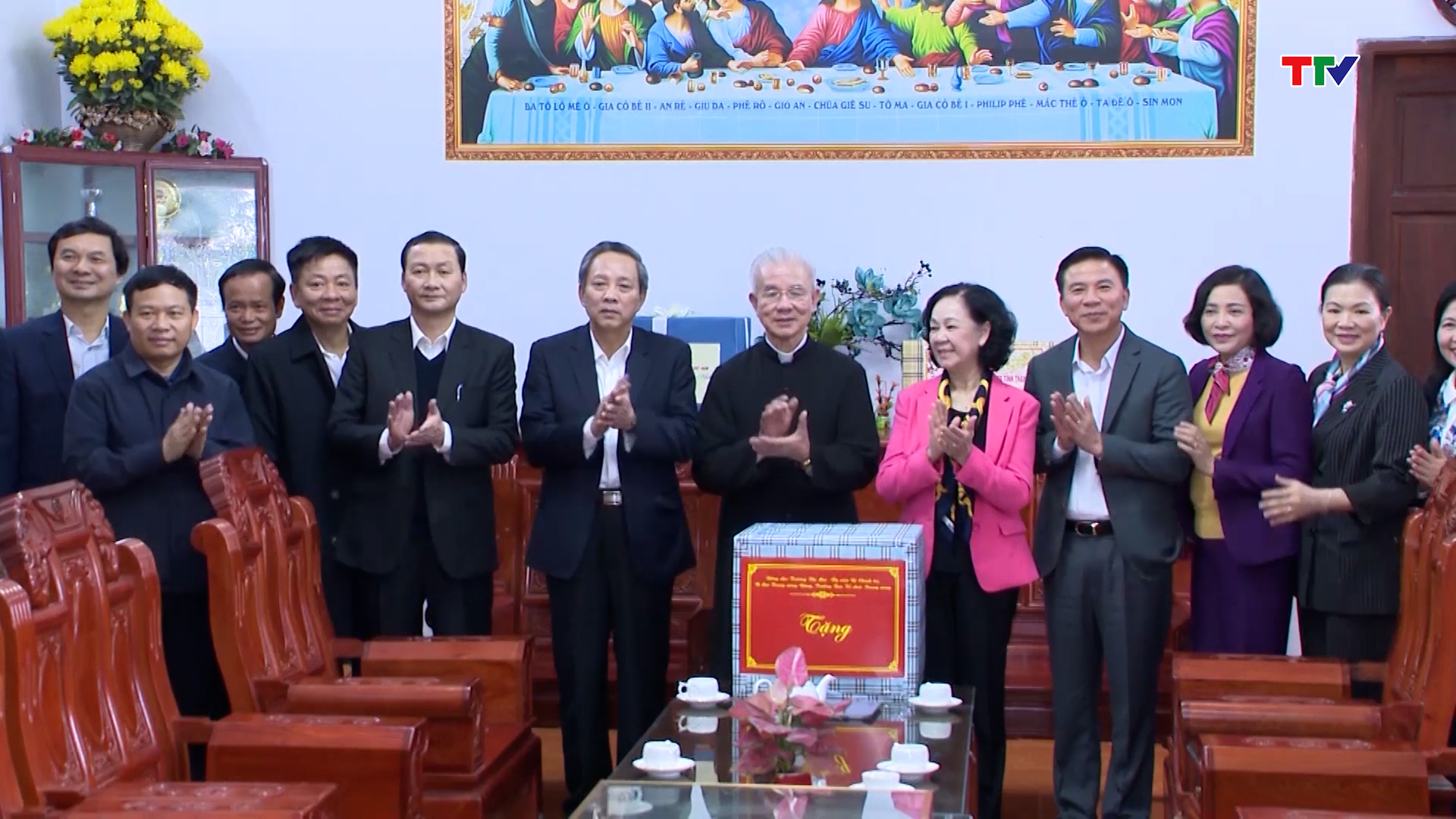 Trưởng Ban Tổ chức Trung ương Trương Thị Mai thăm, chúc Tết tại Thanh Hóa - Ảnh 3.