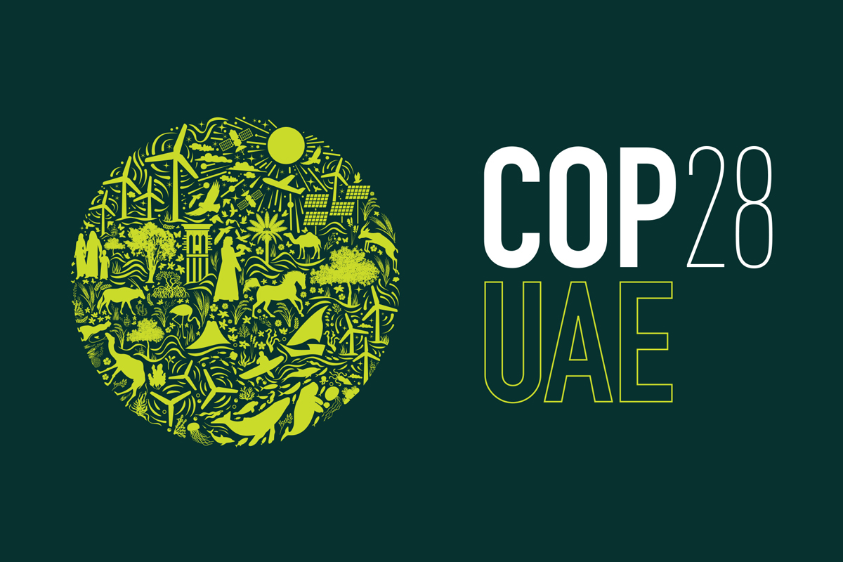 UAE ra mắt logo chính thức của COP28 - Ảnh 1.