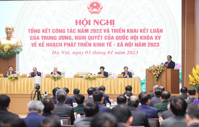 Hội nghị Chính phủ với các địa phương tổng kết công tác năm 2022, triển khai nhiệm vụ năm 2023 - Ảnh 5.