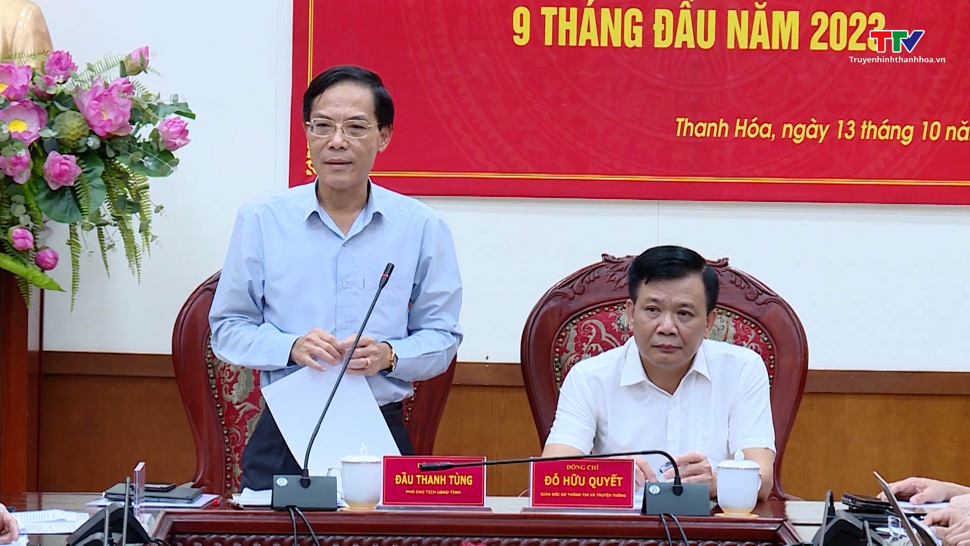 Ủy ban Nhân dân tỉnh Thanh Hóa họp báo thường kỳ quý III năm 2023 - Ảnh 3.