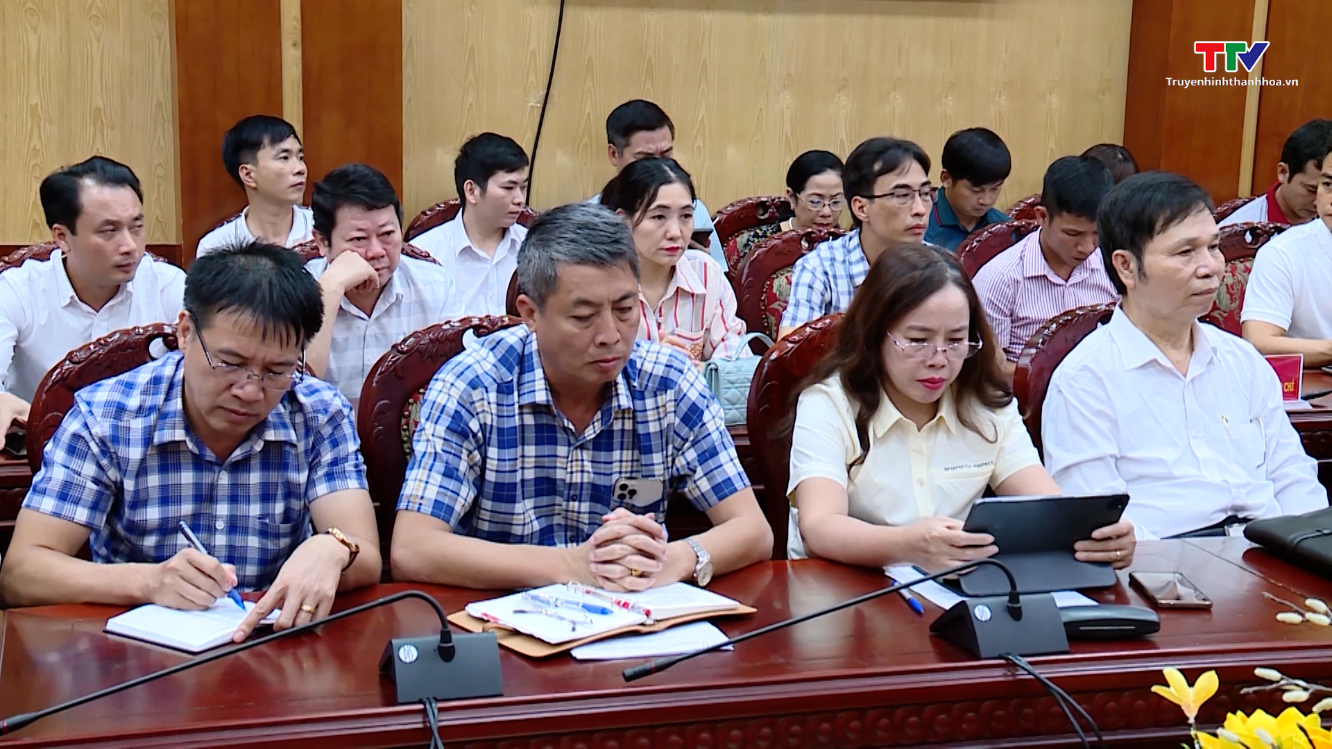 Ủy ban Nhân dân tỉnh Thanh Hóa họp báo thường kỳ quý III năm 2023 - Ảnh 4.