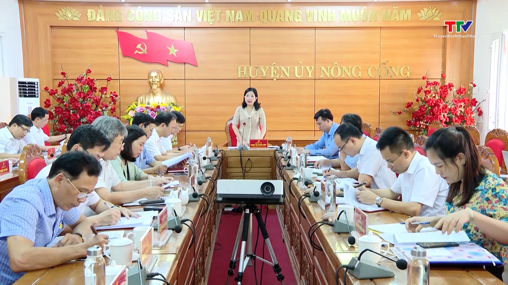 Giám sát việc lãnh đạo, chỉ đạo thực hiện Quyết định số 217, 218 của Bộ Chính trị (khóa XI) tại 2 huyện Nông Cống, Thường Xuân
 - Ảnh 5.