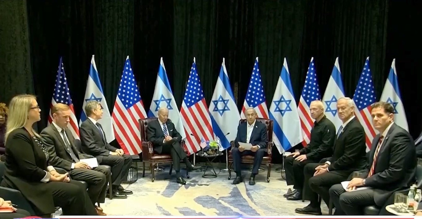 Các nước phương Tây ra tuyên bố chung về xung đột Hamas - Israel - Ảnh 1.