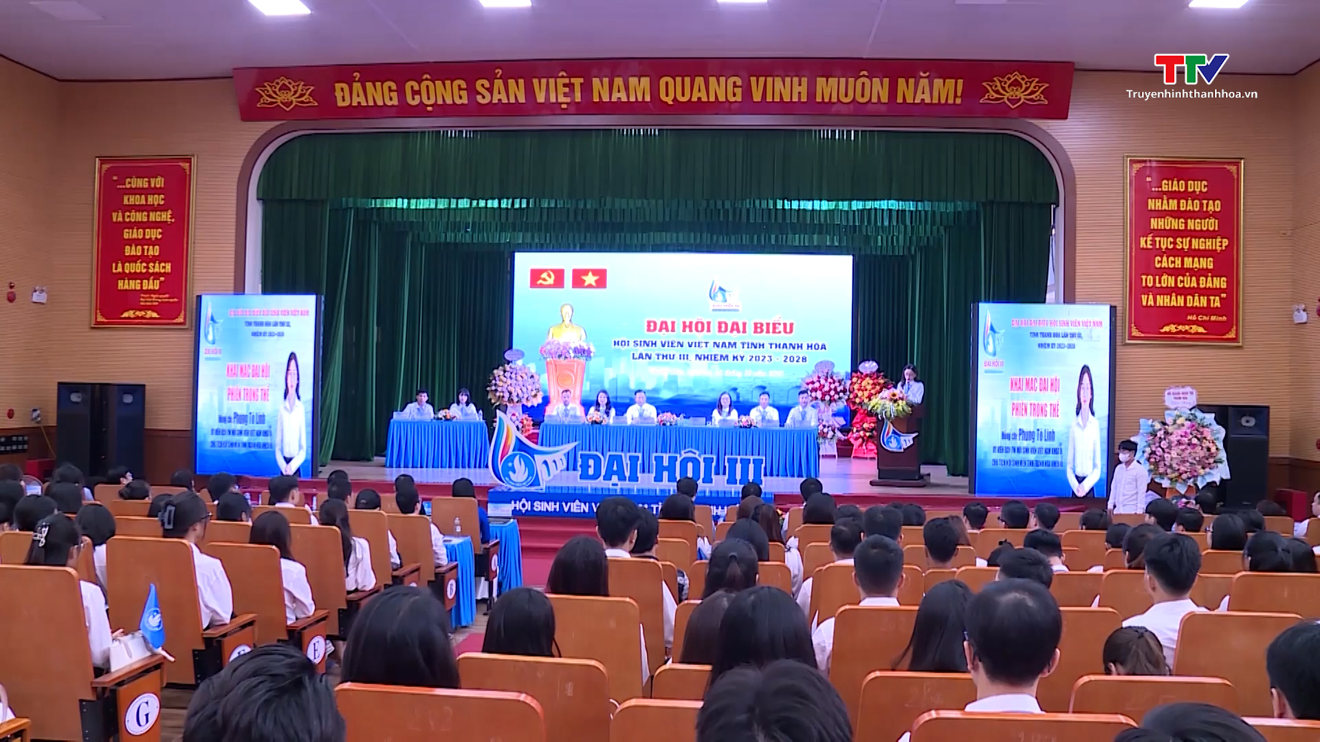 Đại hội  đại biểu Hội Sinh viên Việt Nam tỉnh Thanh Hóa
lần thứ III, nhiệm kỳ 2023-2028
 - Ảnh 2.