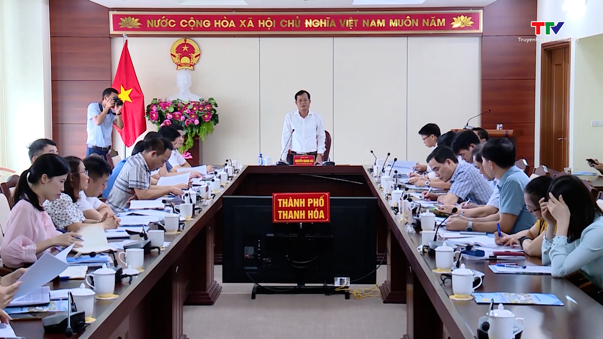 Giám sát việc thực hiện Nghị quyết, kết luận của HĐND tỉnh và Thường trực HĐND tỉnh tại thành phố Thanh Hóa - Ảnh 4.