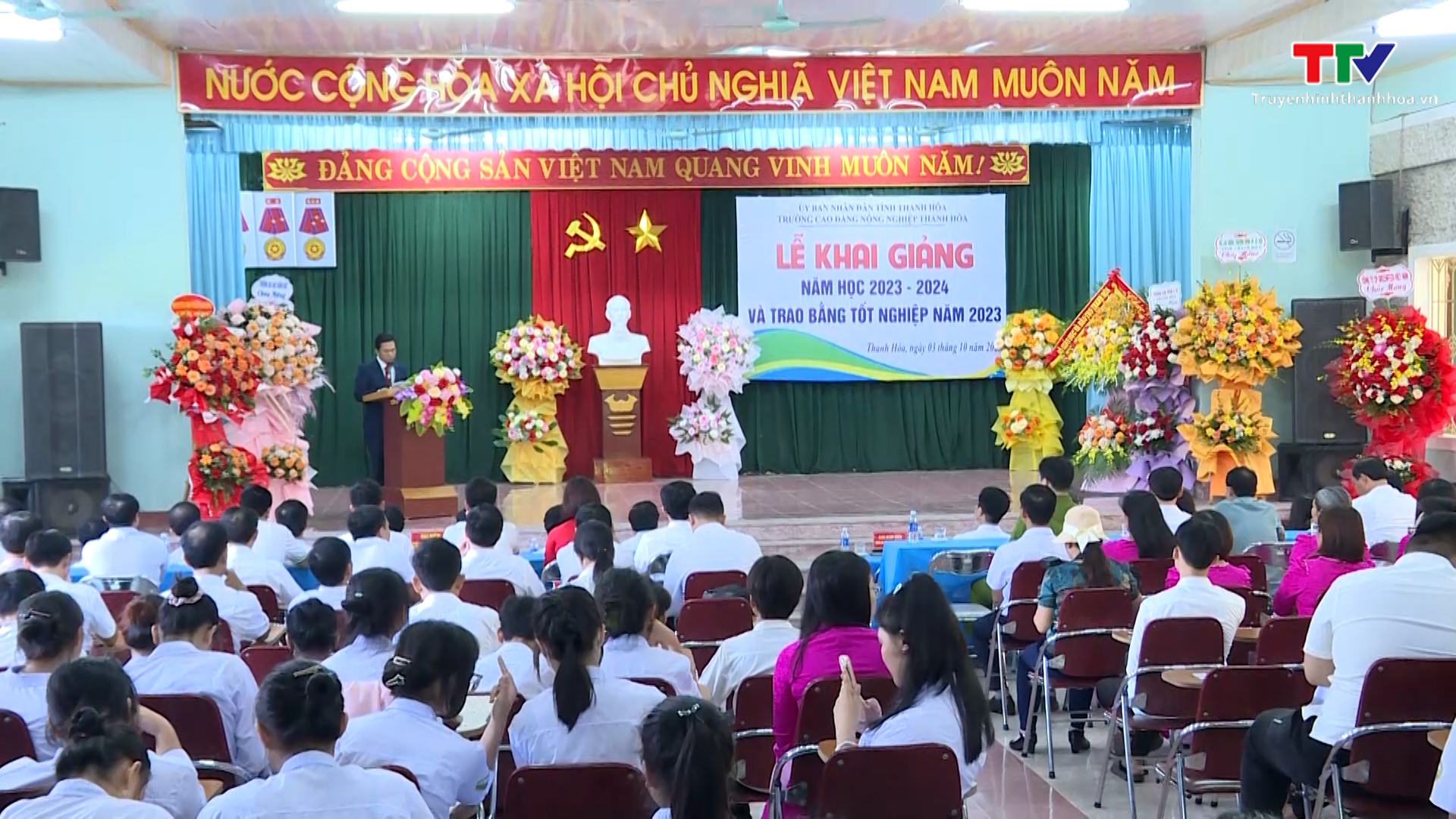 Trường Cao đẳng nông nghiệp Thanh Hóa khai giảng năm học 2023-2024 - Ảnh 2.